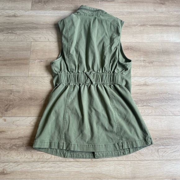 Cabi cargo vest Explorer style zipup vest size small green - Picture 9 of 12